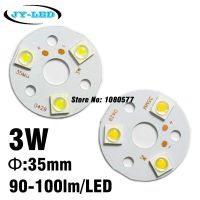 3W 35มม. บอร์ด PCB Alumunium Bulat พร้อม SMD 7171 Hualei LED 300Lm คุณภาพดีเยี่ยม