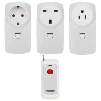Wireless Remote Control Power Outlet Light Switch Smart Plug Socket Room Energy Saving EU US UK Electrical Circuitry  Parts