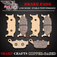 Motorcycle Metal Copper-Based Front &amp; Rear ke Pads Kits For YAMAHA 600CC Diversion XJ6-N XJ6-S 09-13 XJ6-F 10-12 FZ6R 09-10