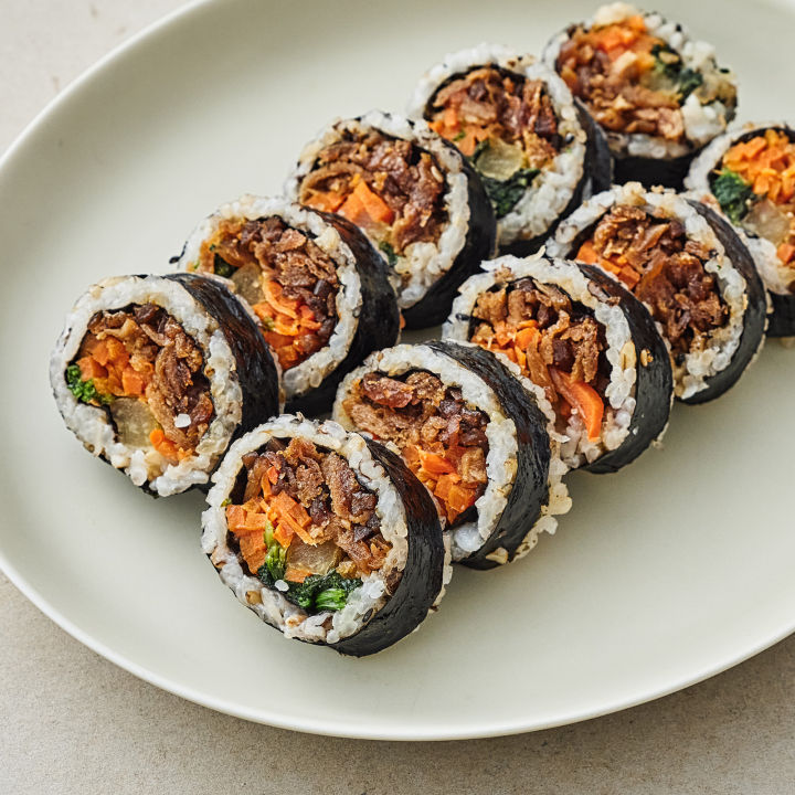 [Market Kurly] 1145 A Hungry Time Vegan Konjac Kimbap With Burdock And ...