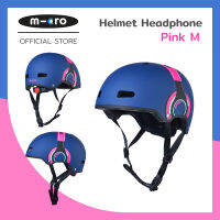 หมวกกันน็อคสำหรับเด็ก อุปกรณ์เสริมสำหรับขี่สกูตเตอร์ จักรยาน Helmet Headphone จาก Micro