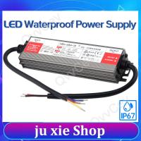 JuXie store 60W LED Driver DC12V DC24V IP67 Waterproof Lighting Transformers for Outdoor Lights Power Supply AC100-265V 60W