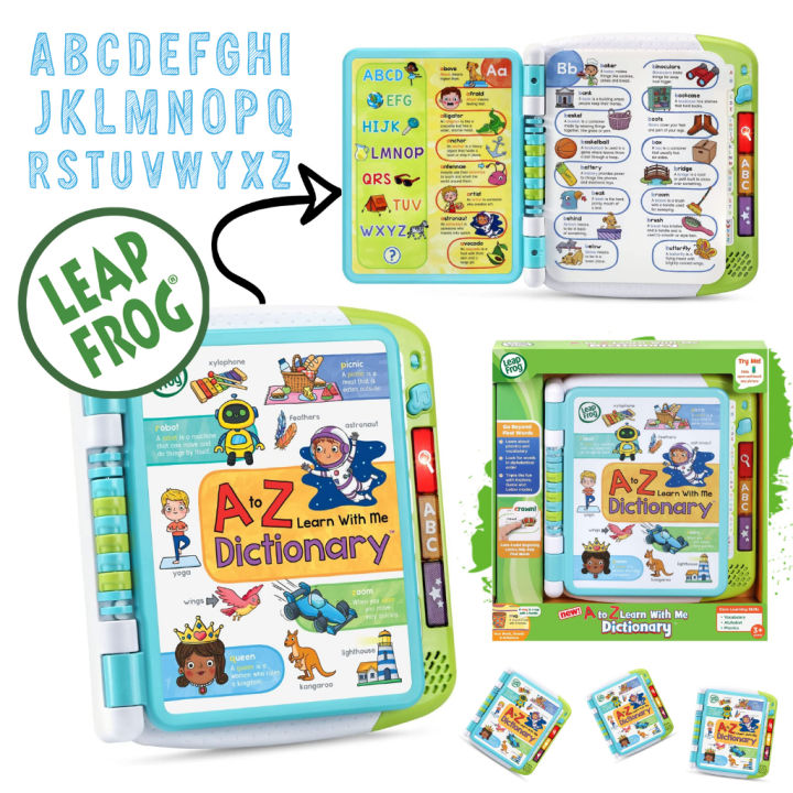 หนังสือกิจกรรมก่อนวัยเรียน-leapfrog-a-z-learn-with-me-dictionary-ราคา-2-290-บาท