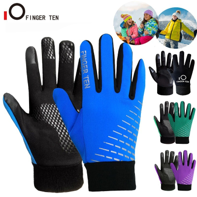 New Thermal Soft Warm Winter Gloves Kids Waterproof Running Cycling Glove for Boys Girls Colors Size S M L XL Drop Shipping