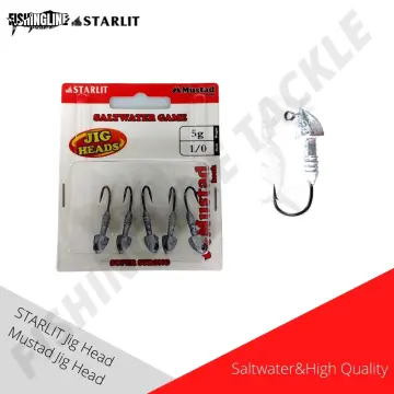 Starlit saltwater game jighead with mustad hook 5g/7g/10g jig head