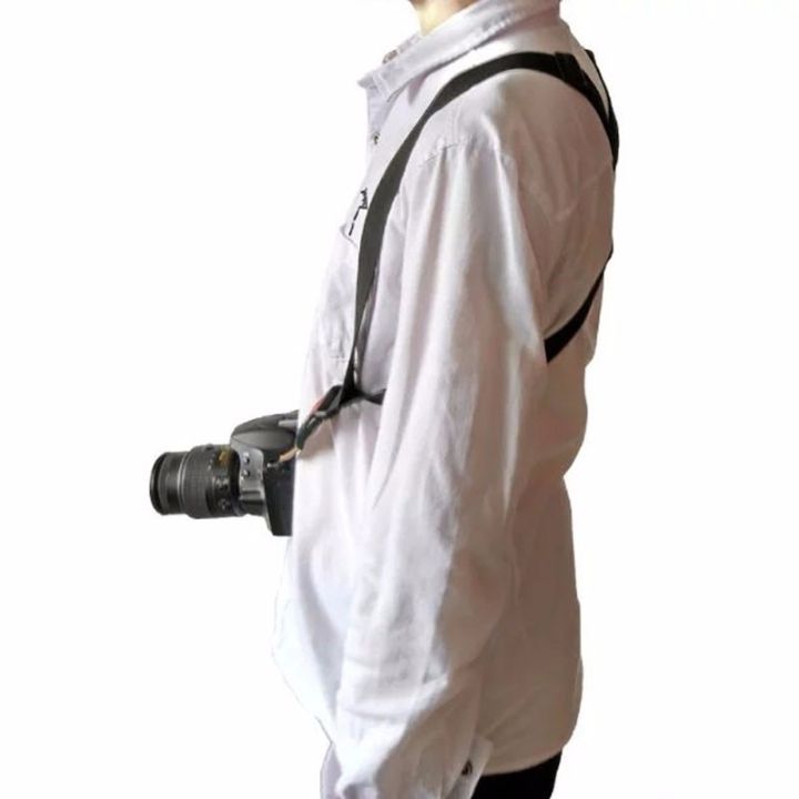 กระเป๋า-tali-bahu-สองชั้นสะพายไหล่ได้หลายแบบ-jinserta-เหมาะสำหรับ-gopro-sjcam-xiaoyi-กล้องแอคชั่นแคมเมรา