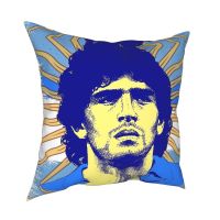 {fabric sofa} Maradona DiegoRip ปลอกหมอนพิมพ์โพลีเอสเตอร์ปลอกหมอนอิงโยนปลอกหมอนหน้าแรกสแควร์40x40cm