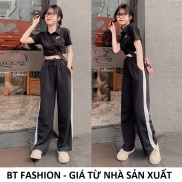 Quần Dài Nữ Thun Phom Rộng Jogger Thể Thao - BT Fashion JO01-SỌC XUÔNG