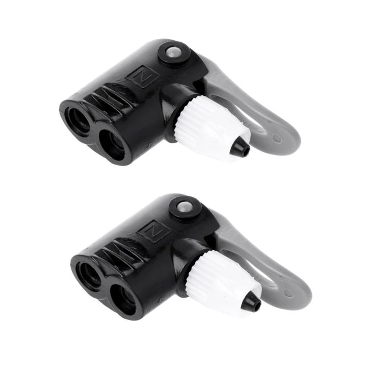 2pcs-pump-hoses-plastic-schrader-presta-valve-adapters-portable-bicycle-pump-nozzles-converters