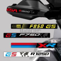 ☽ Reflective Motorcycle Handguard Decal Sticker For BMW R1200/1250GS Adv RT XR f900xr F850/750/650GS g310gs Adventure Accessories