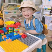 BỘ ĐỒ CHƠI BÀN GHẾ LEGO ĐA NĂNG CÓ THỂ THÁO RỜI LÀM BÀN HỌC