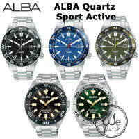 ALBA Quartz Sport Active รุ่น AS9Q11X AS9Q17X AS9Q11X AS9Q19X AS9Q39X AS9Q41X นาฬิกาผู้ชาย ใช้ถ่าน ประกันศูนย์ ALBA