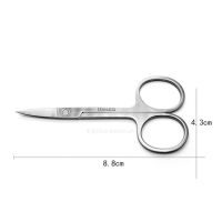 5pcs Stainless Steel Small nail tools Eyebrow Hair s Cut Manicure Cuticle Trimming Tweezer Pedicure Makeup Beauty