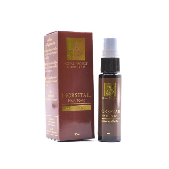 0281ฮอร์สเทลแฮร์โทนิค-30-ml-horsetail-hair-tonic-30-ml-exp-11-24-โครงการหลวง-อาหารผม-บำรุงผม-ผมร่วง-ผลิตภัณฑ์โครงการหลวง