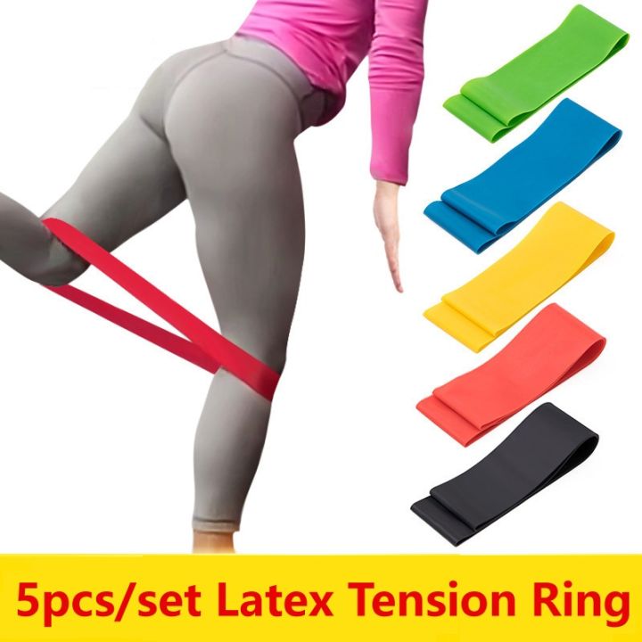 cc-10-40-pounds-resistance-band-pull-rope-tension-elastic-shaped-gym-training-muscle-exercise