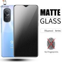 กระจกอย่างหนา Matte เต็มตัวใสสำหรับ Huawei Nova Y61 Y90 Y70บวก10 9 8 7 6 SE 5T Y6p Y9 Prime 2019 4G 5G 2022