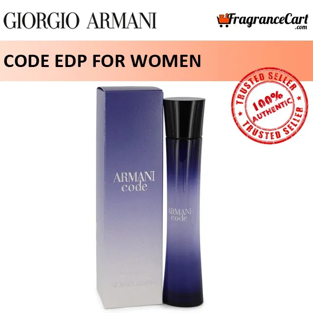 Giorgio Armani Code EDP for Women (75ml) Eau de Parfum GiorgioArmani Violet  Purple [Brand New 100% Authentic Perfume/Fragrance] | Lazada Singapore