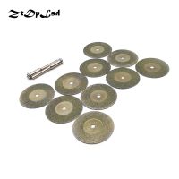 【CW】 ZtDpLsd 10pcs 30mm Dremel Accessories Diamond Grinding Wheel Saw Mini Circular Saw Cutting Disc Dremel Rotary Tool Diamond Disc