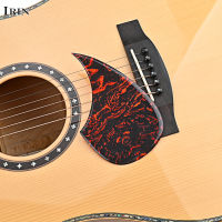 สติกเกอร์กันลื่นแบบหนาติดด้วยตนเองสำหรับ Pickguard Gitar Akustik อุปกรณ์ประดับตกแต่งขนาด40 "41"