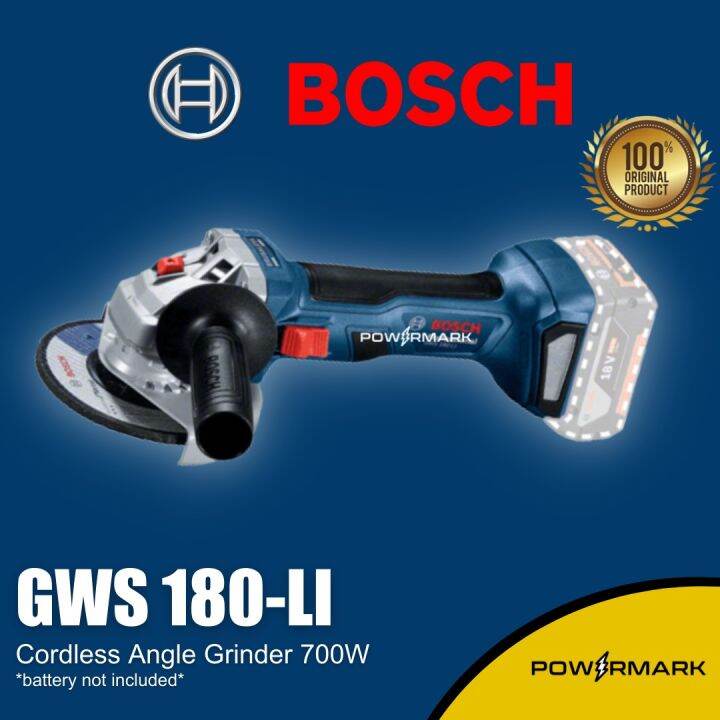 Bosch Gws Li Bushless Cordless Angle Grinder W Bare Tool Powermark Bct Lazada Ph