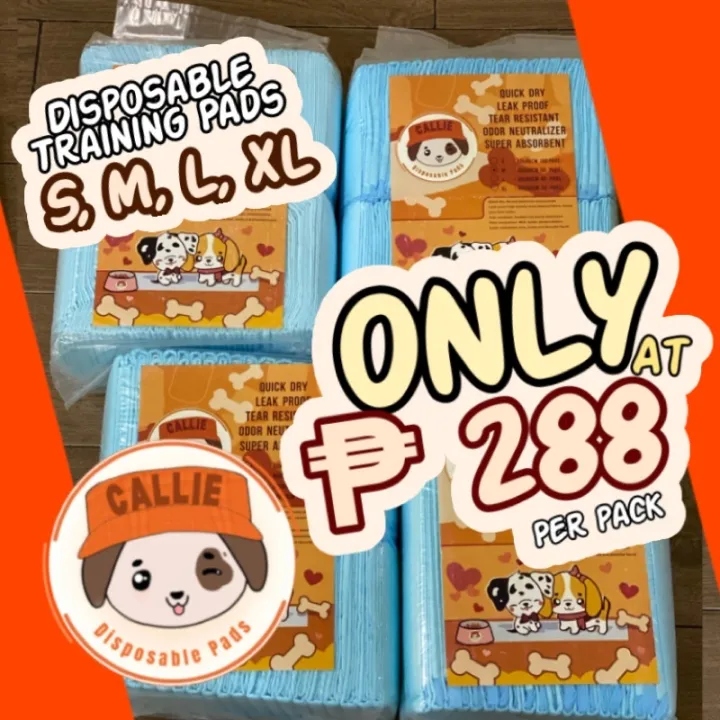 Philippine spot Pet Pee Pads Dog Pet Training Pee Pads Per Pack Lazada PH