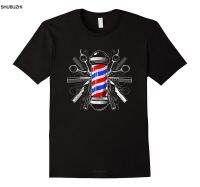 ฤดูร้อนใหม่ Cool Tee เสื้อช่างตัดผมเสากรรไกรผม Clippers หวี T เสื้อ-ตัดผม Tee ผ้าฝ้ายเสื้อยืด ~