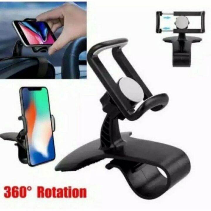 Hd Holder Hp Mobil Dashboard Jepit Lazada Indonesia