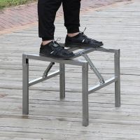 [COD] Ground legs Northeast Kang bracket shelf short wrought iron upper folding