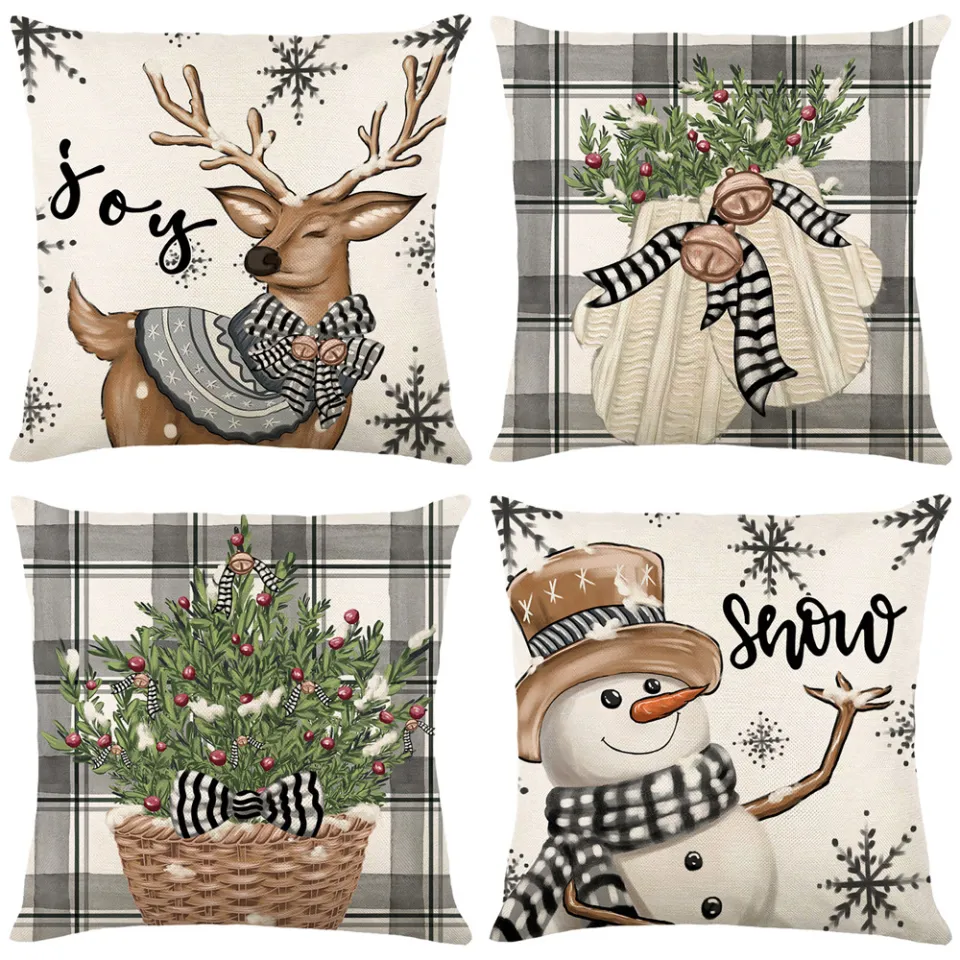 18 inch christmas pillow covers sale