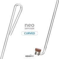 Aquario Neo Co2 Diffuser Special Curved หัวดิฟกระจาย Co2 ดีไซต์ใหม่สวยเก๋ (รุ่น S)