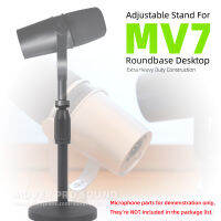 Adjustable Height Table Desk Style Microphone Stand For SHURE MV7 MV 7 Mic Tabletop Extending Desktop Holder Boom Mount cket