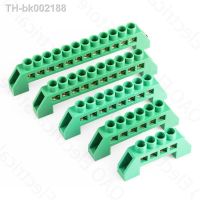 ♣◕卍 1pcs 4/6/8/10/12 Positions Terminal Block Connector Strip Brass Ground Neutral Bar Electrical Distribution Wire Screw Green