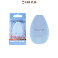 [EPICSHOPZ] แท้/ส่งไว? พัฟฟองน้ำ เนื้อนุ่ม ไม่กินเนื้อเมคอัพ NEE CARA BE COLORFUL 2 DUAL PURPOSE COLORFUL SPONGE (N222)