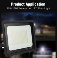 แอปเปิ้ลเล็ก ๆ น้อย ๆ LED Floodlight 10W 20W 30W 50W 100W 150W 200W IP66 กันน้ําความสว่างสูงฟลัดไลท์สําหรับไฟถนนกลางแจ้งในสวน