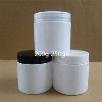 10/30/50Pcs 200Ml 250Ml Empty Cream Jar Plastic Pot Cosmetic Bottle Plastic Cap PET Container Food Cans Makeup Packing