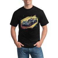 Men T-Shirts Dazzling Sports Car Hippie T-Shirt Graphic Cartoon Premium 100% Cotton Printed Fun Tops Birthday Present