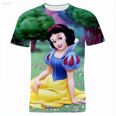2023 2023 New Fashion Snow White And the Seven Dwarfs t Shirt Men Women Casual Short Sleeve Tee 3d Print Tops Unisex