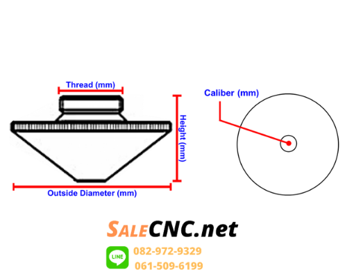 ถูก-พร้อมส่ง-ส่งฟรี-laser-nozzle-m11-1-5mm-single-หัวตัดไฟเบอร์เลเซอร์