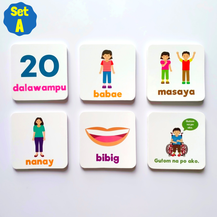 Buksan Filipino Flashcards Set A : Ako At Ang Pamilya Ko | Lazada PH