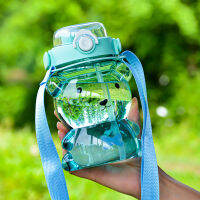 29oz With Girls Portable And Clear Large Strap Bottles Kids Frog Cute Bottle