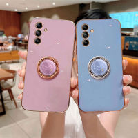 เคสโทรศัพท์ Samsung A05s A05 ดีไซน์การชุบหรูหราสีมาการองพร้อมขายึดปลอกซิลิโคนอ่อนนุ่ม Galaxy A05s A05 ฝาครอบโทรศัพท์