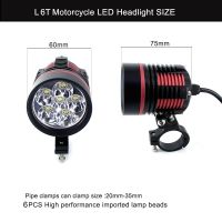 Lampu Depan Motor สปอตไลท์ไฟฉายคาดศีรษะ LED หัวหมอกไฟสำหรับฮอนด้า CB650R CB 650 R CBR1100XX CBR250R CBR500R CB500X CB500F