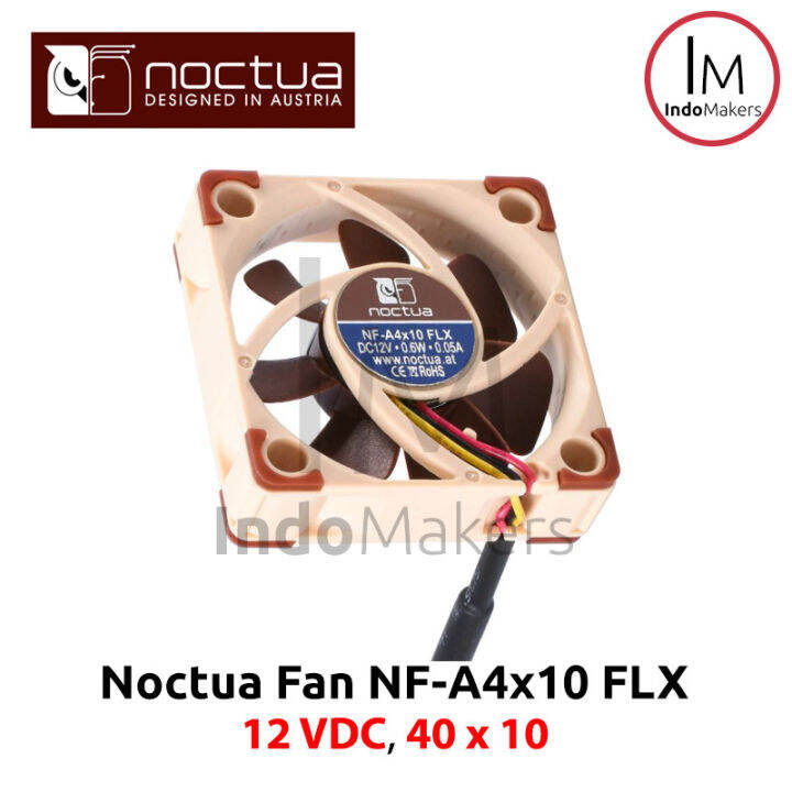 Noctua Fan NF-A4x10 FLX 12V Silent Cooling Fan 40x40x10 | Lazada Indonesia
