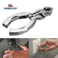 【CW】 KINDLOV Multitool 9 In 1 Pliers Outdoor Camping Folding Keychain Screwdriver Multifunctional Tools