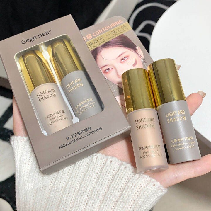 Highlighters & Contour Cream Light Contour Matte Makeup HighGloss Nose