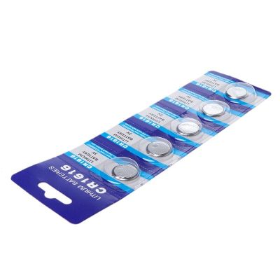 ：“{—— 5PCS Button Battery CR1616 Lithium Coin Cell Batteries 3V DL1616 ECR1616 LM1616 CR 1616 Electronic Car Key Watch Toy Remote