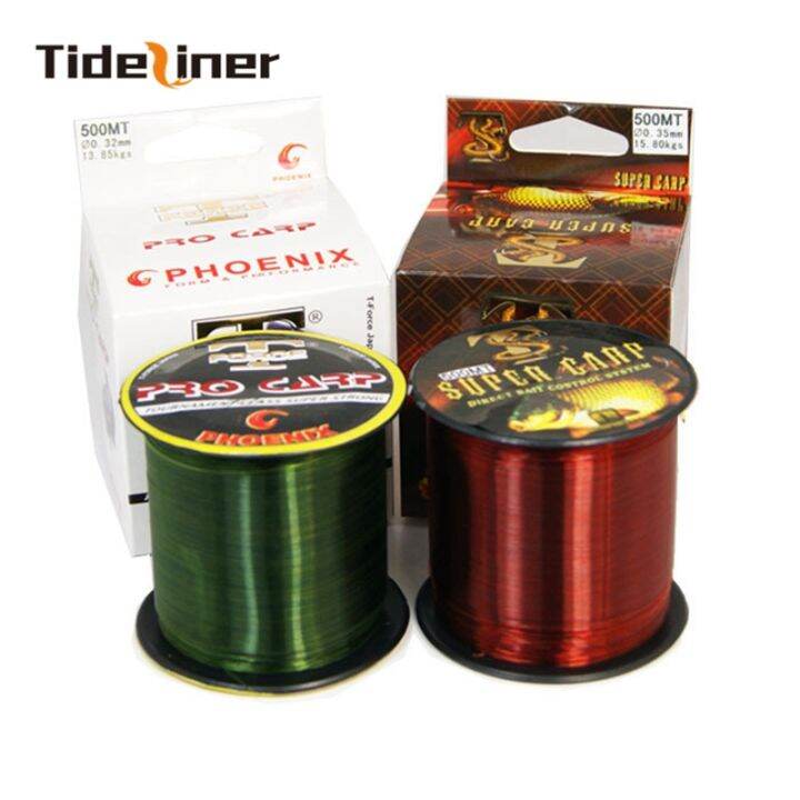 except-tideliner-500m-week-polyethylene-super-carp-feeder-fishing-line-hengelsport-super-strongly-served-garcial