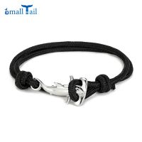 Ocean style Hammerhead Sharks Bracelet Men Women 550 Paracord Camping Parachute Cord Ocean Lovers Jewelry Friendship Gifts