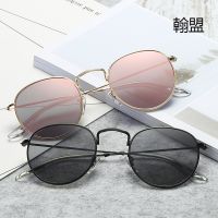 [COD] new 2017 vintage sunglasses frame 3447 round box film sun