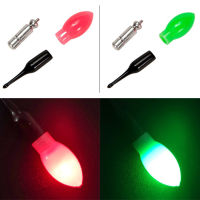 LED Fishing Bobbers 2Pcs 3D Gravity Sensing Fishing Glow Sticks Ultra Light Adjustable Sensitivity Accessories For Night Fishing